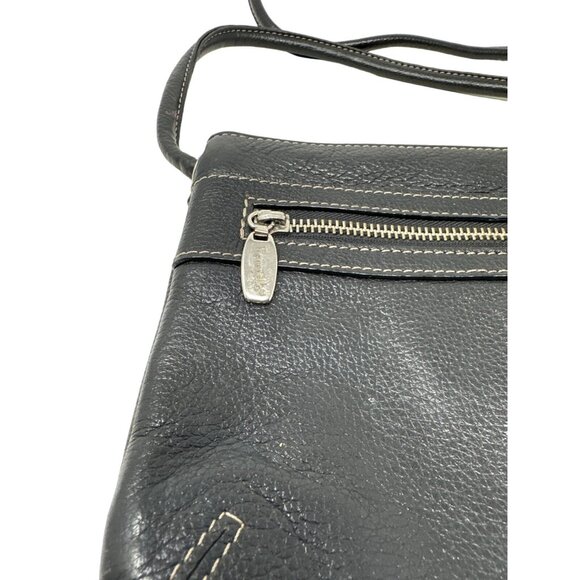 Tignanello Pebbled Leather Crossbody Bay - Picture 2 of 14